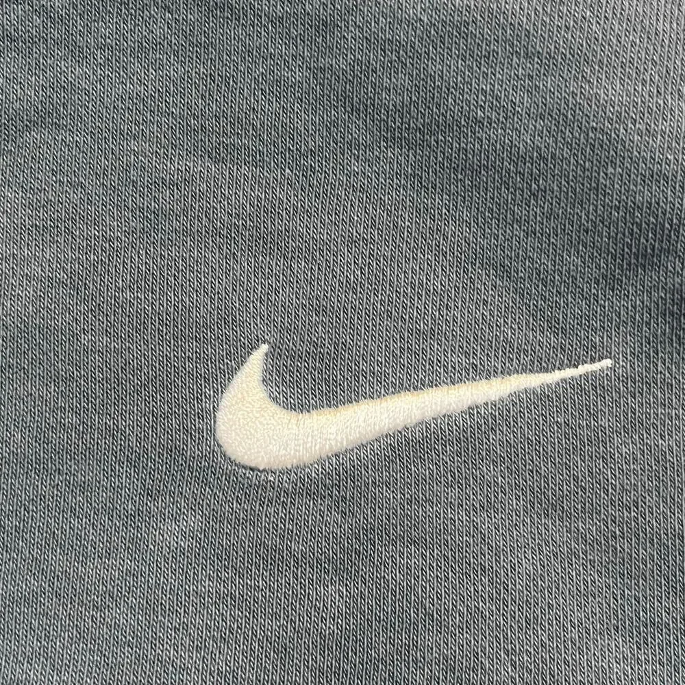 Nike Swoosh Hoodie Blue Pullover Sweatshirt‎ Men Large